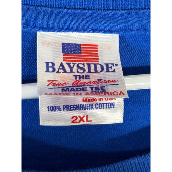 Vintage USAF United States Air Force Defending Freedom Bayside Shirt XXL USA - Picture 5 of 10